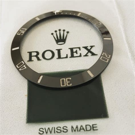 rolex submariner aluminum bezel replacement|rolex submariner bezel insert.